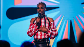 Billy Porter Accepts Prestigious Award At iHeartRadio's Can't Cancel Pride