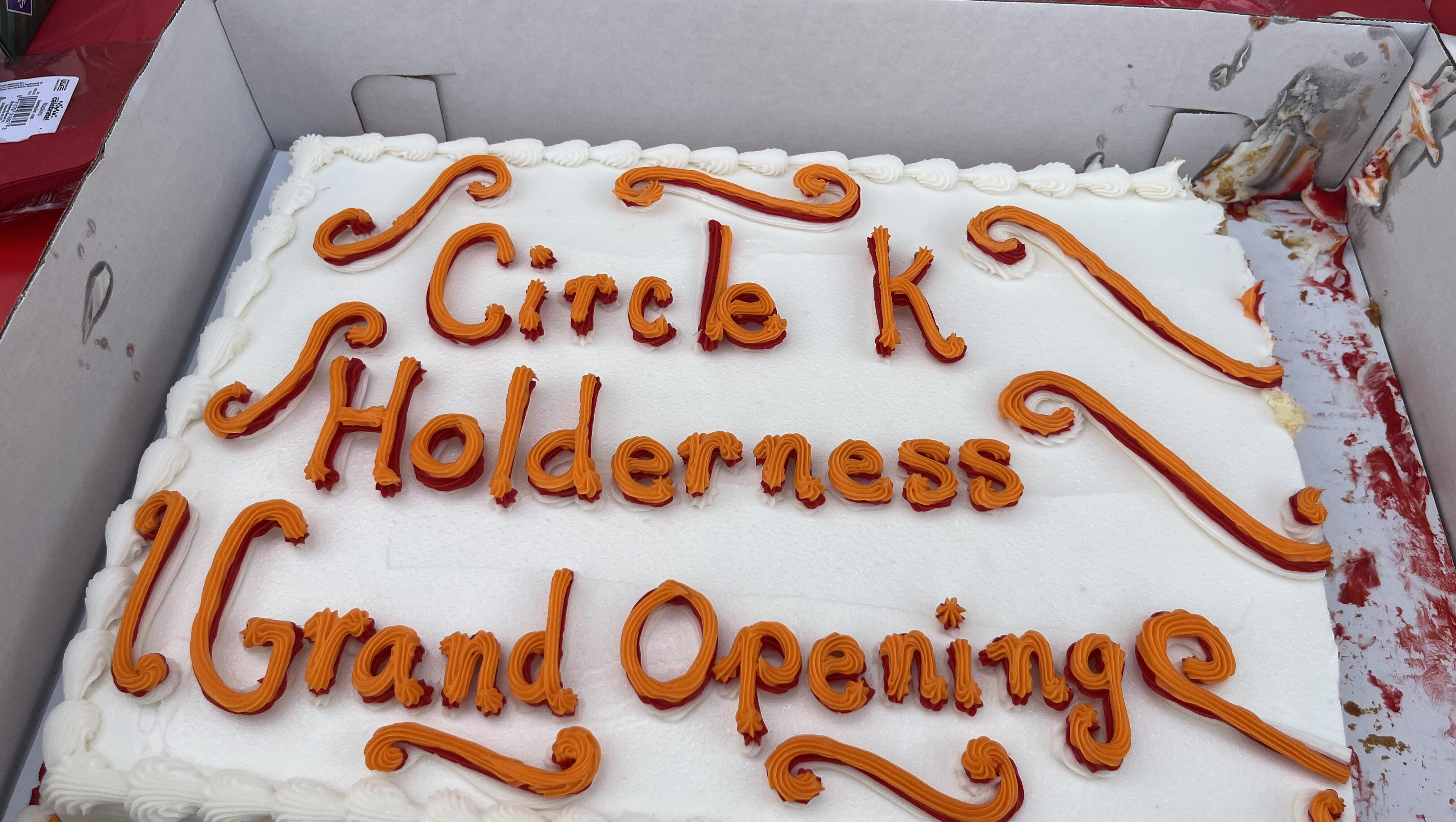 Thanks for coming out to Circle K in Holderness!