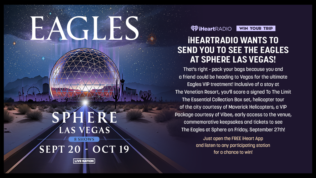 How You Can Win VIP Tickets To See The Eagles At The Sphere In Las