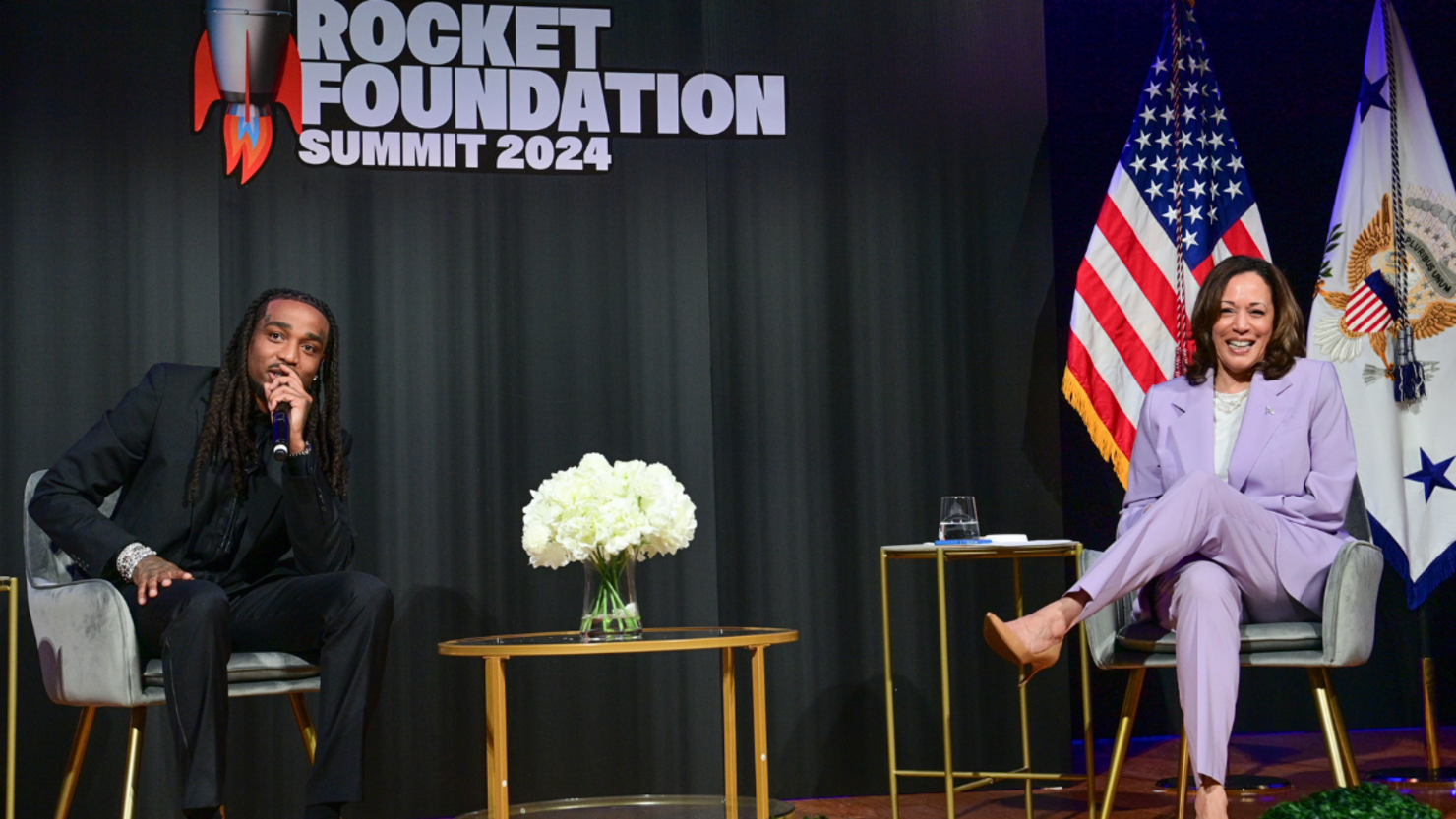 Quavo & Vice President Kamala Harris