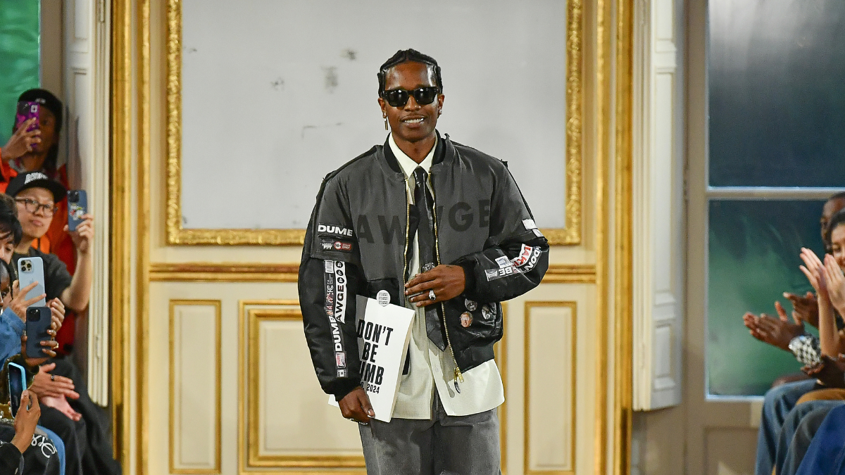 A$AP Rocky Reveals New Album Release Date At Debut Fashion Show In Paris | iHeartRadio