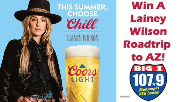 Win A Coors Light Summer Road Trip To See Lainey Wilson In Arizona!