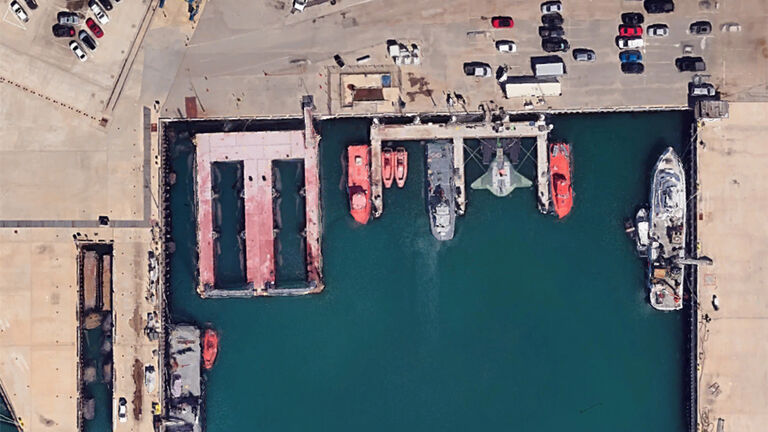 Port Hueneme naval base in California