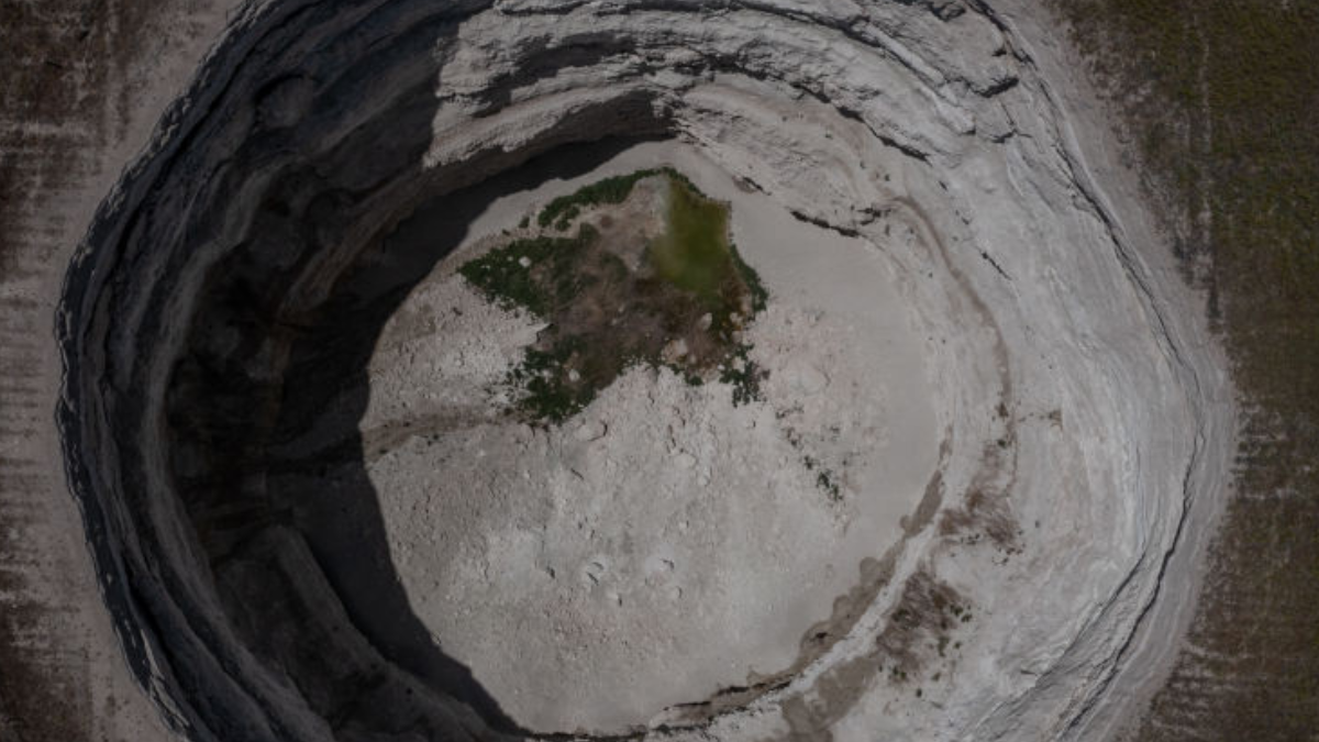 WATCH: Terrifying Sinkhole Swallows Illinois Soccer Field In Shocking ...