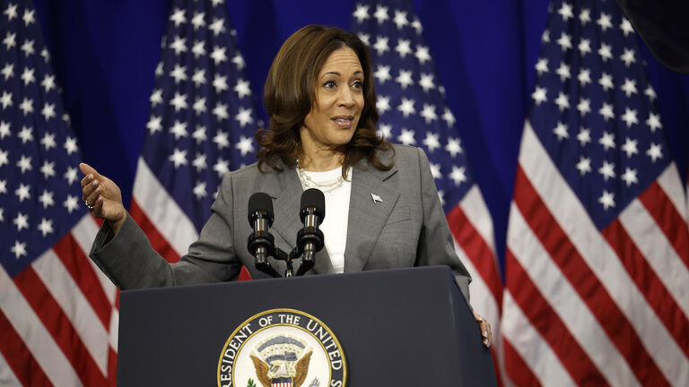 Vice President Harris Holds Campaign Event In Maryland On Anniversary of Roe v. Wade Being Overturned