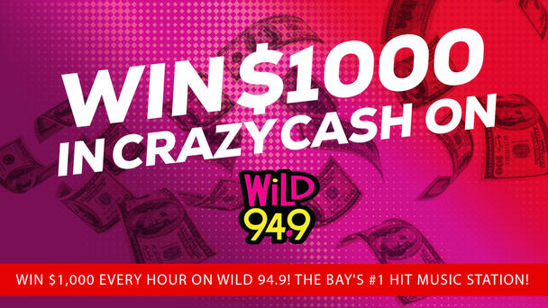 Win $1000 In Crazy Cash On Wild 94.9!