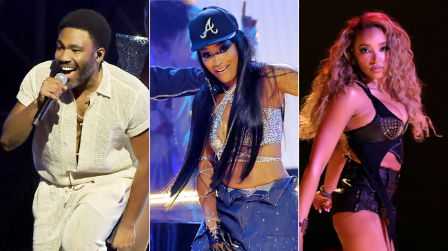 Childish Gambino, Keke Palmer & Tinashe