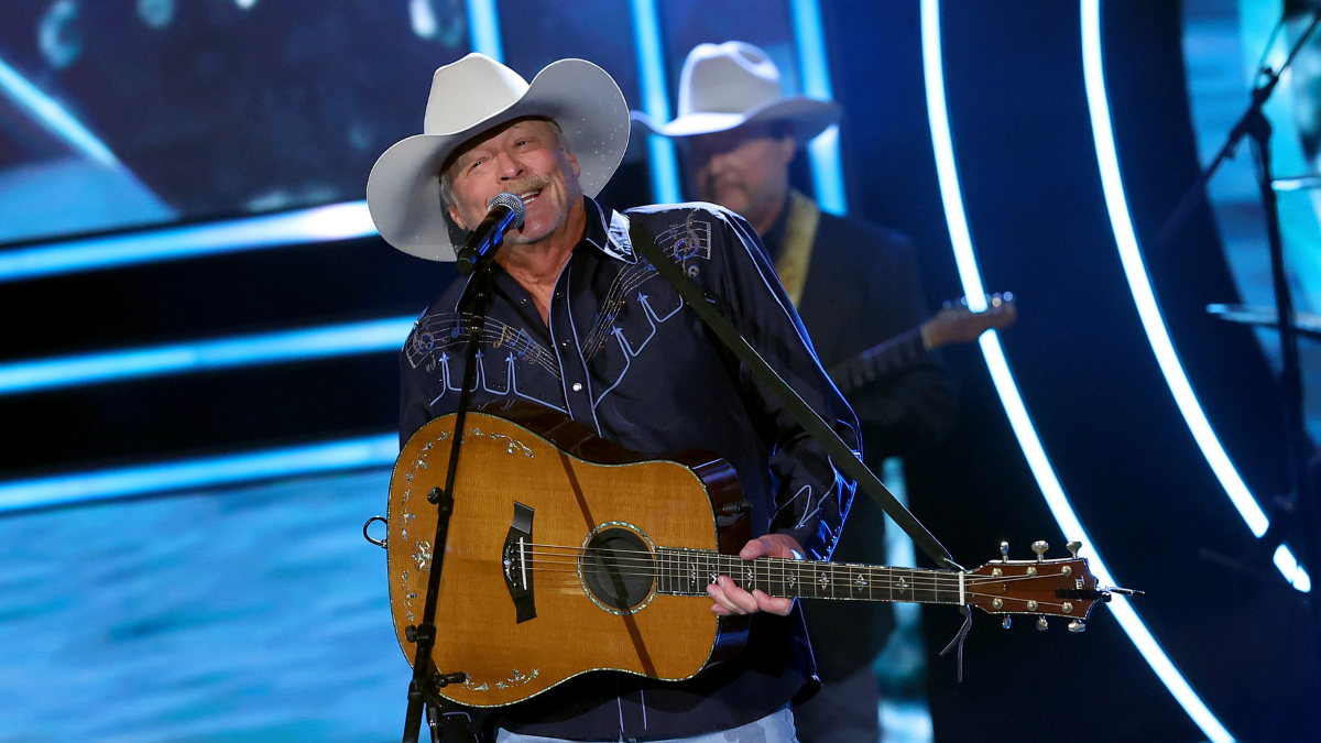 Alan Jackson Shares Sweet Family Photo With Newborn Grandson 'So Happy