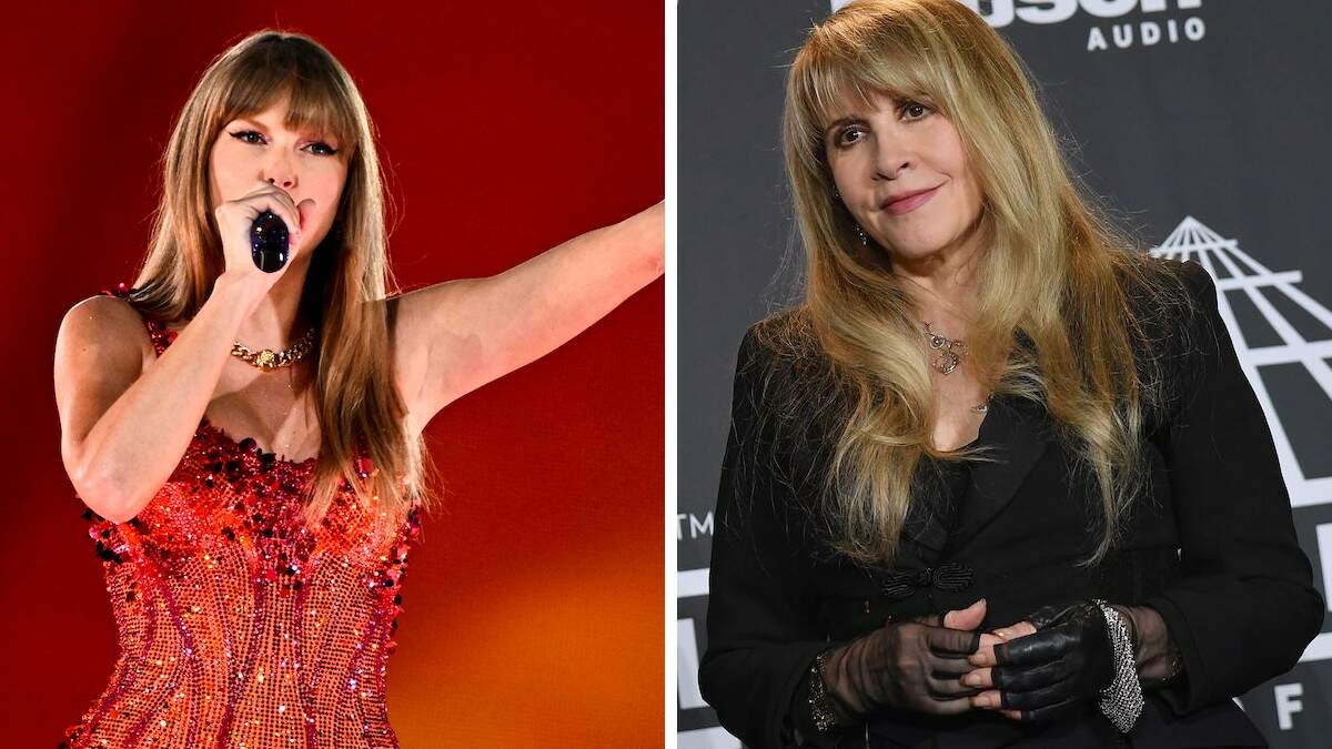 Watch Stevie Nicks cry during Taylor Swift’s emotional performance