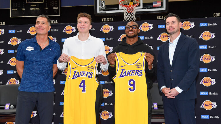 Los Angeles Lakers 2024 Draft Press Conference