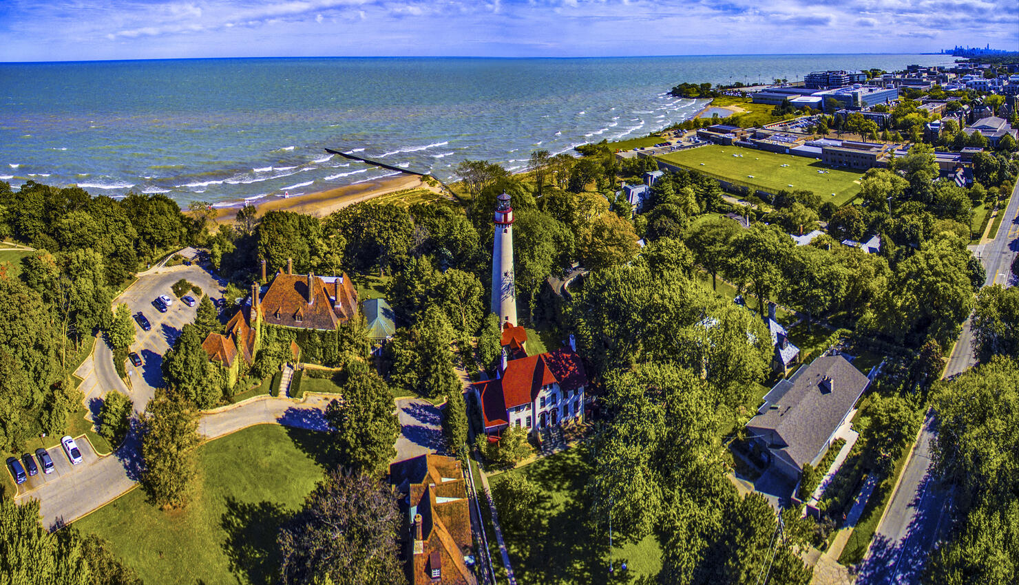 Grosse Pointe Lighthouse, Evanston, IL