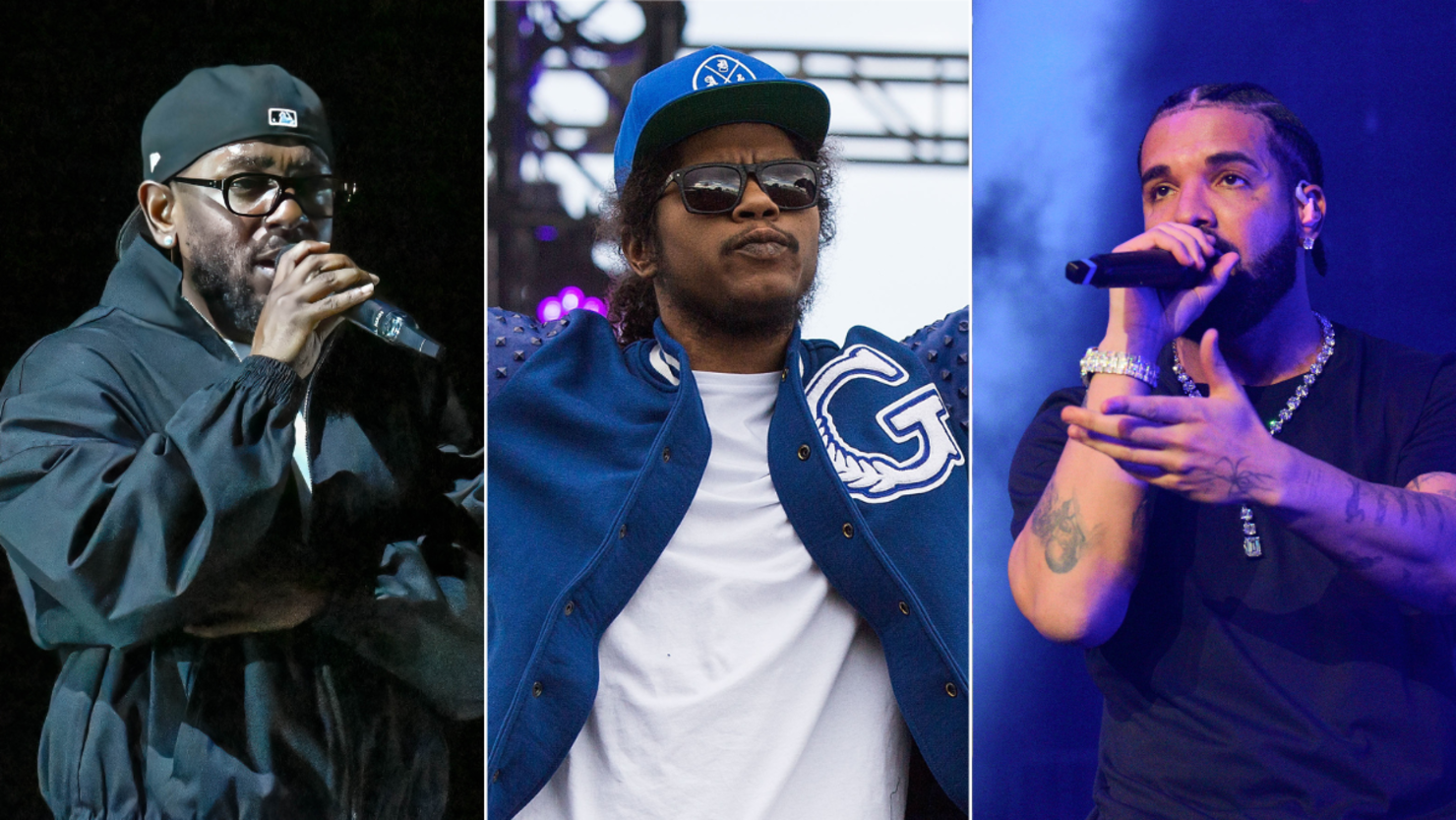 Kendrick Lamar, Ab-Soul & Drake
