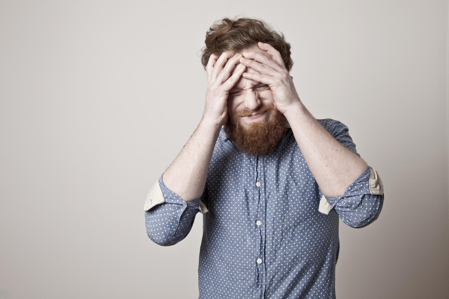 Disappointed guy