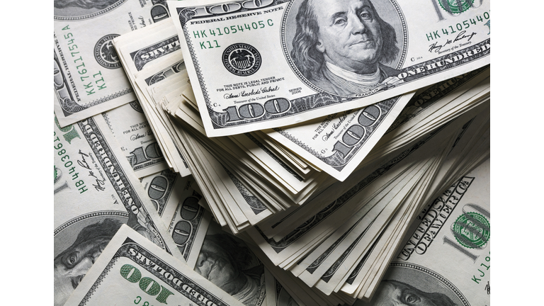 stack of one hundred dollars notes