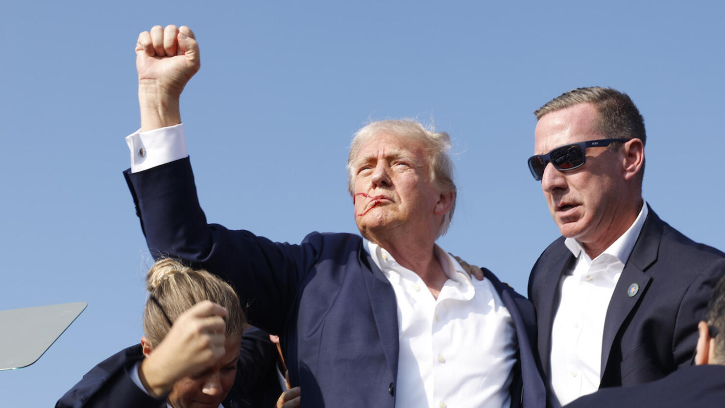 Donald Trump Injured During Shooting At Campaign Rally In Butler, PA