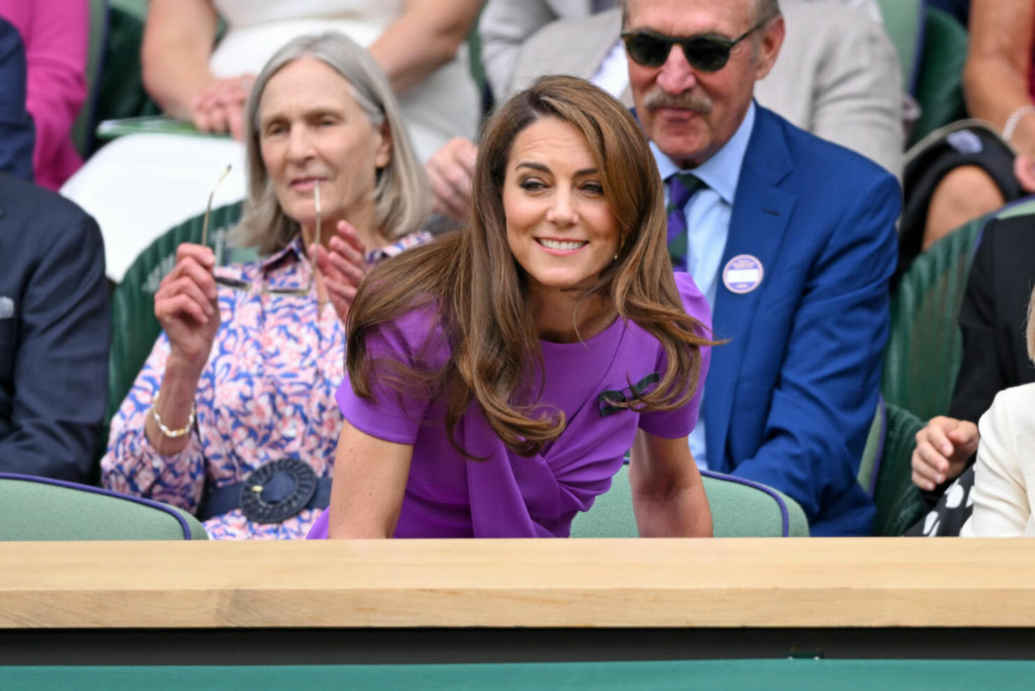 Celebrity Sightings At Wimbledon 2024 - Day 14