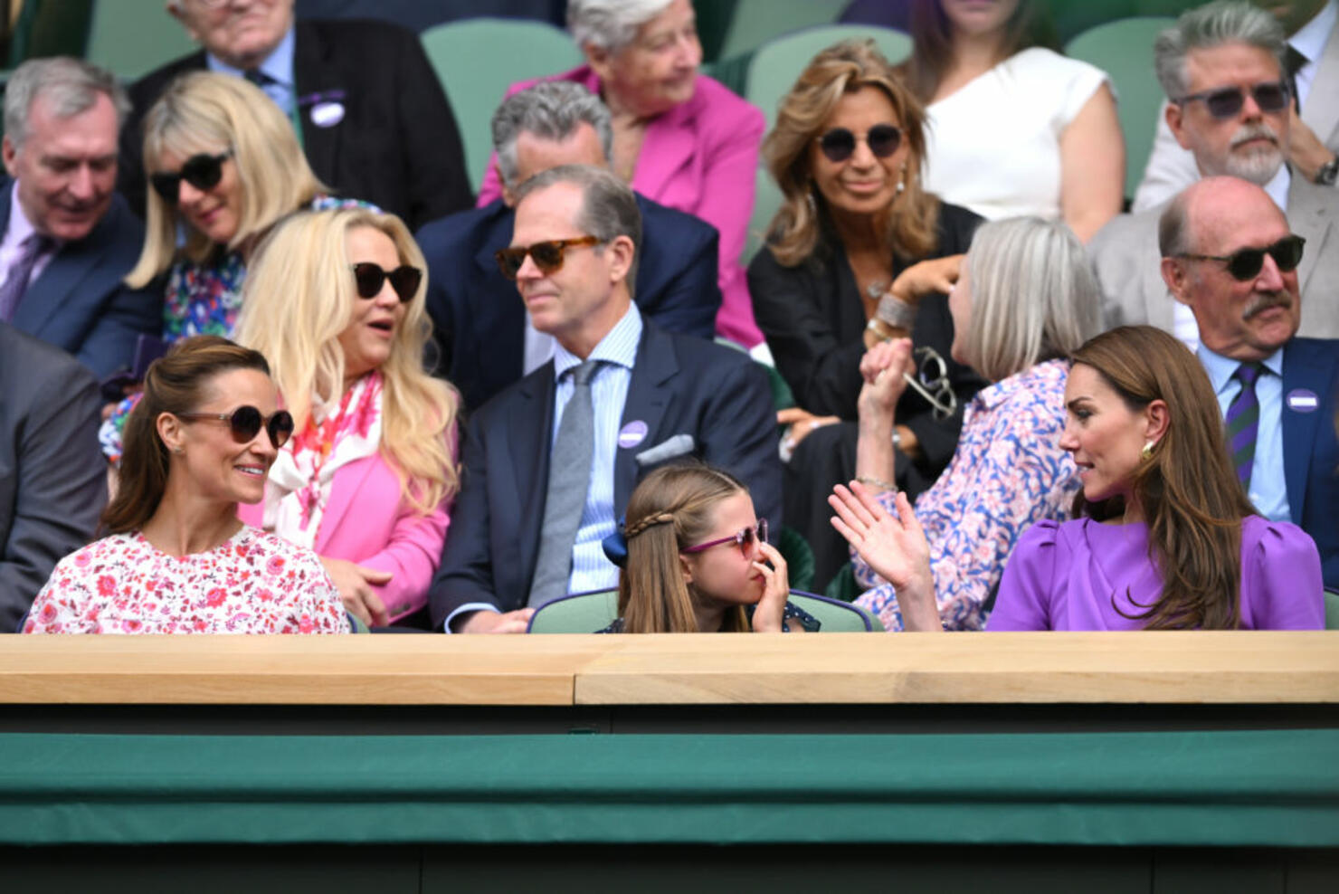 Celebrity Sightings At Wimbledon 2024 - Day 14