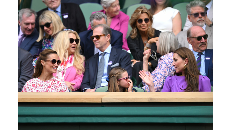 Celebrity Sightings At Wimbledon 2024 - Day 14