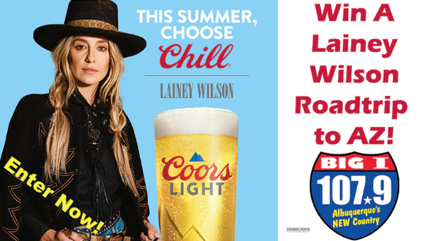 Win: $25 Albertson's Gift Card and A Road Trip To See Lainey Wilson!