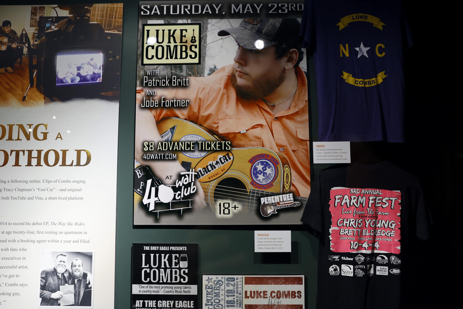 Country Music Hall of Fame® and Museum Opens New Exhibit Luke Combs: The Man I Am