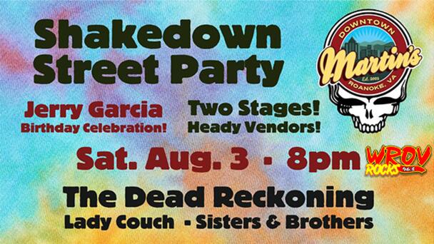 Win Tickets to the Martin's Downtown Shakedown Street Party From 96.3 ROV!