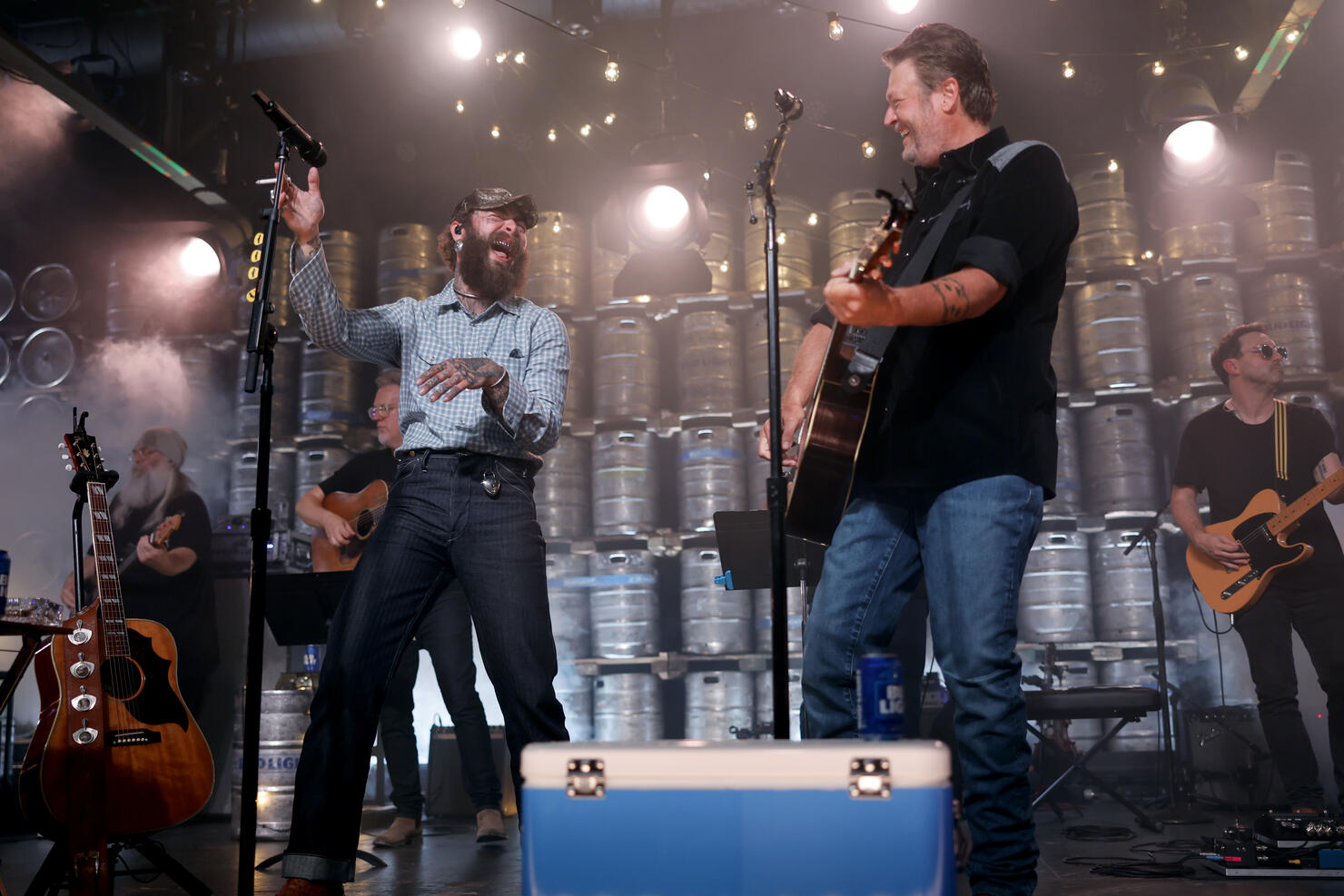 9x RIAA diamond-certified, GRAMMY® Award-nominated phenomenon Post Malone rocks out at Nashville's Marathon Music Works on Tuesday night as part of Bud Light's 'A Night in Nashville'