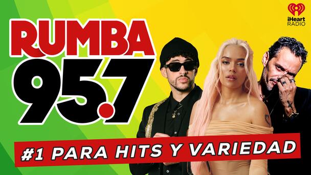 Escucha a Rumba 95.7 con tu música de Bad Bunny, Karol G, Marc Anthony y más! #1 Para Hits y Variedad en Tampa Bay. 