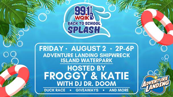 Back To School Splash Pool Party At Adventure Landing