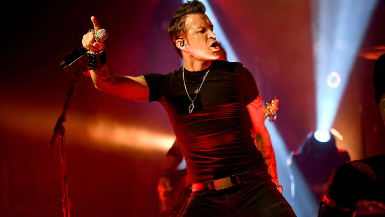 Scott Stapp Performs At The Canyon Club