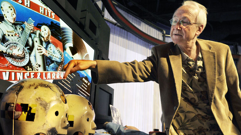 Today is the 25th anniversary of the launching of the Vince and Larry crash test dummy public service campaign, and donated artifacts are welcomed at a ceremony at the Smithsonian American History museum in Washington, DC.