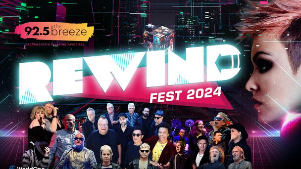 Listen To 92 Minutes Of Commercial Free Music To Win Tickets to Rewind Fest September 1st At The Venue At Thunder Valley!