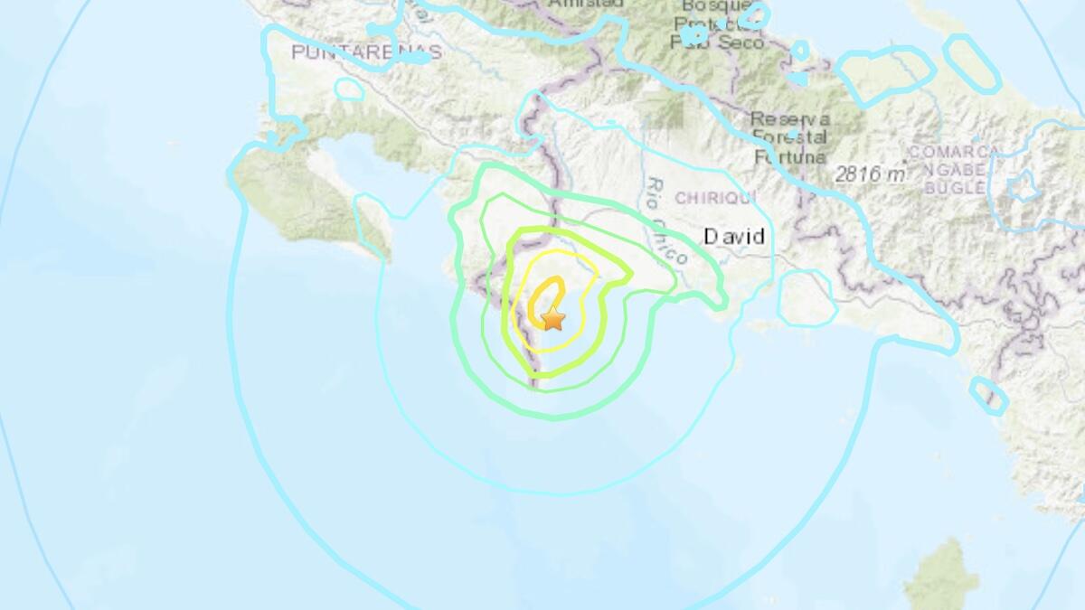 5.7 Magnitude Earthquake Reported 