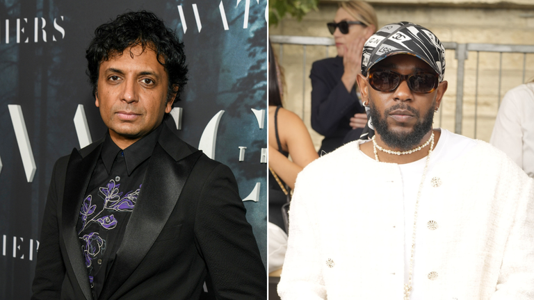 M. Night Shyamalan & Kendrick Lamar