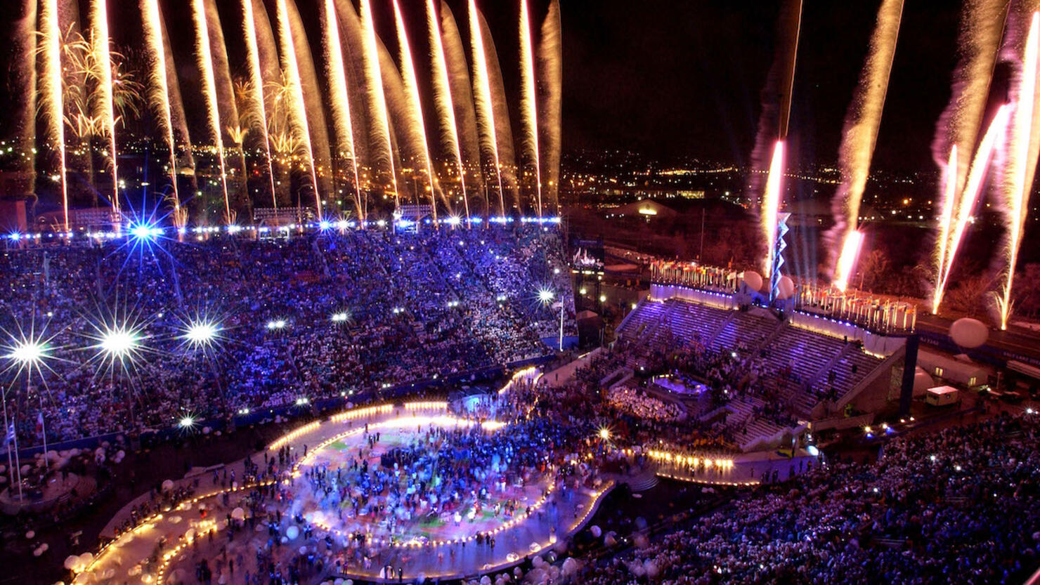 OLY Closing Ceremony X Fireworks