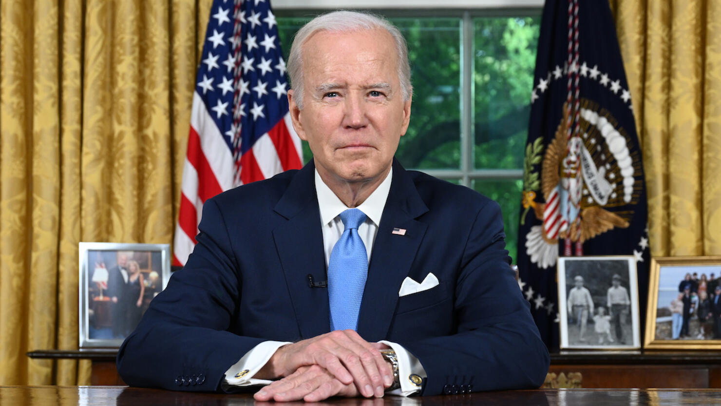 President Biden Addresses The Nation On Averting Default And The Bipartisan Budget Agreement