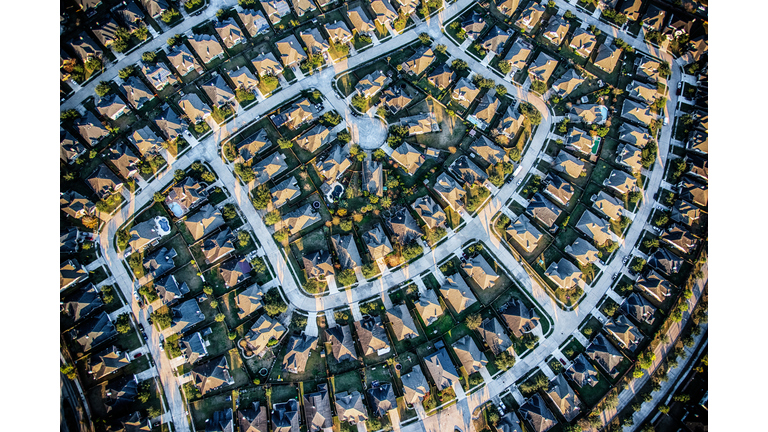 Suburban Master Planned Community Aerial