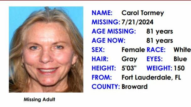 Silver Alert for Missing Broward Woman with Dementia