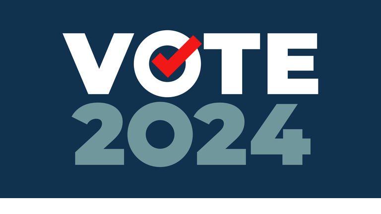 Vote 2024. US American presidential election 2024