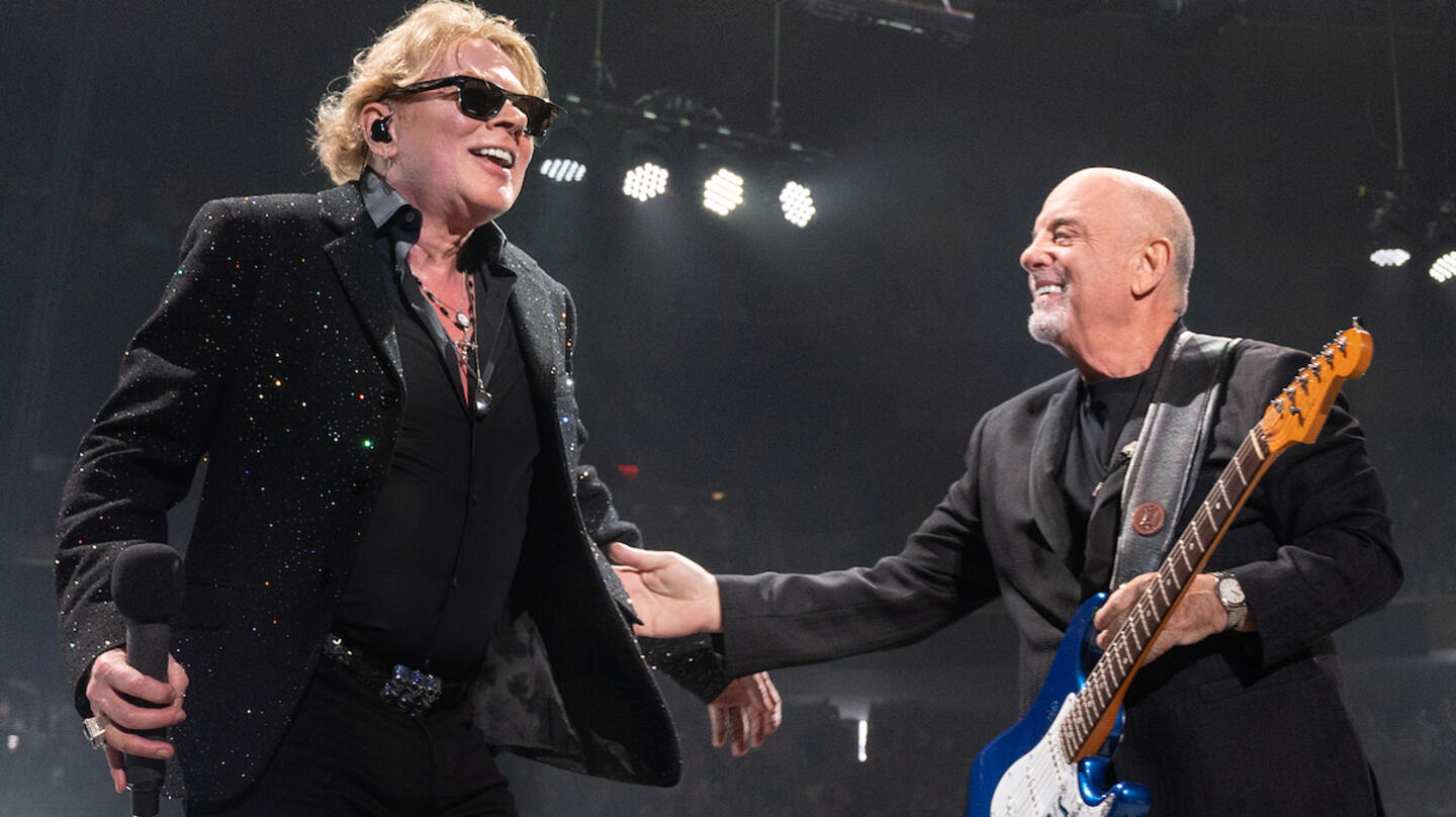 Axl Rose Joins Billy Joel Onstage At Historic Madison Square Garden Show