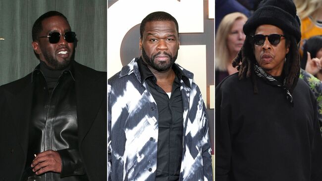 Diddy, 50 Cent & JAY-Z
