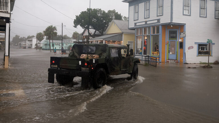Hurricane Debby Heads Towards Florida's Big Bend Region