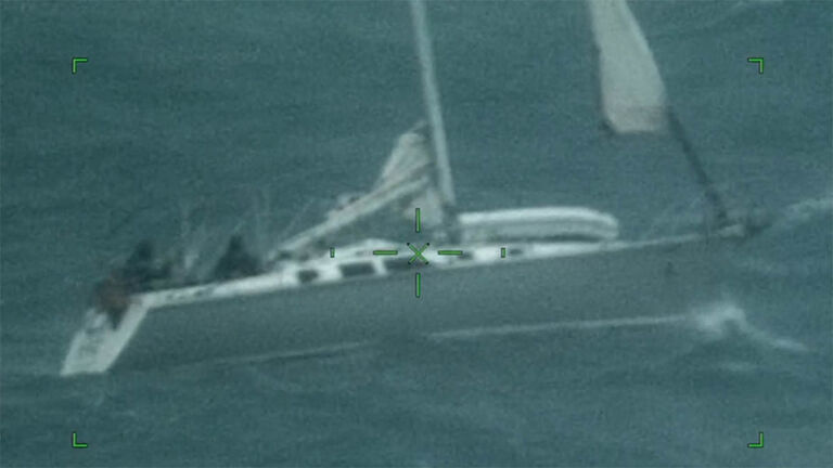 Coast Guard Rescues men stranded at sea