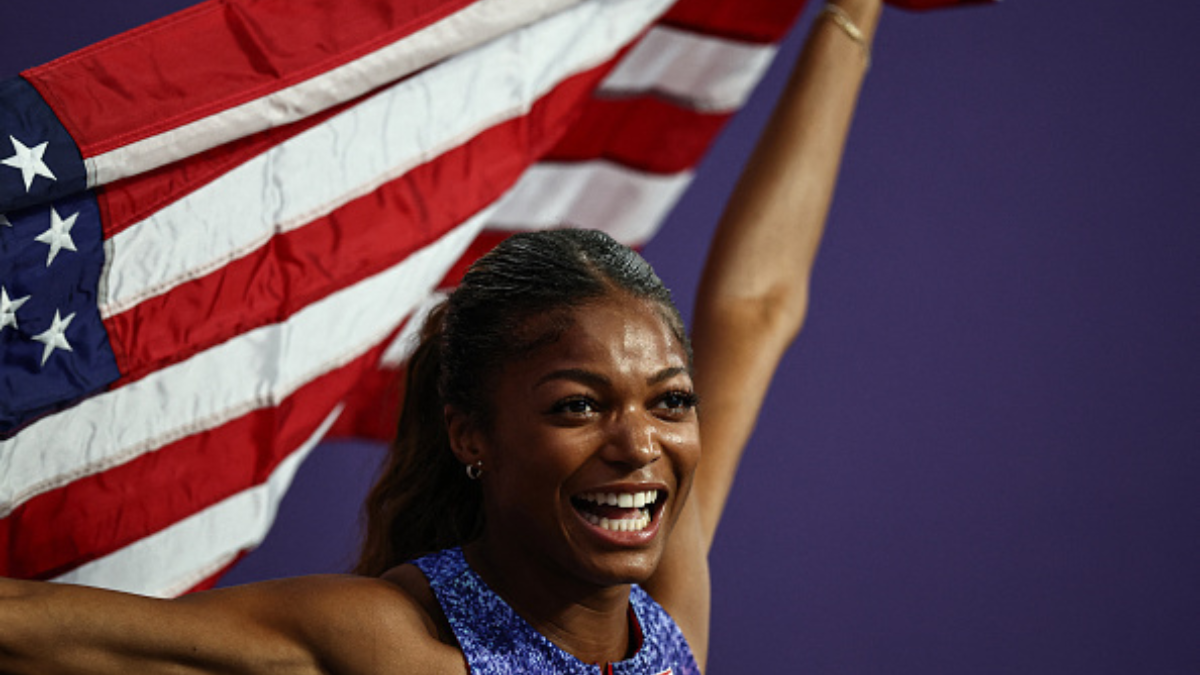 Team USA's Gabby Thomas Earns Gold In Women's 200M Final At Paris