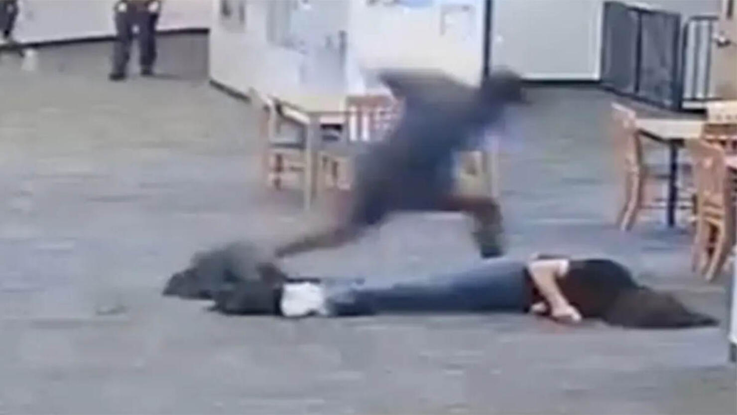 Brendan Depa attacks Joan Naydich