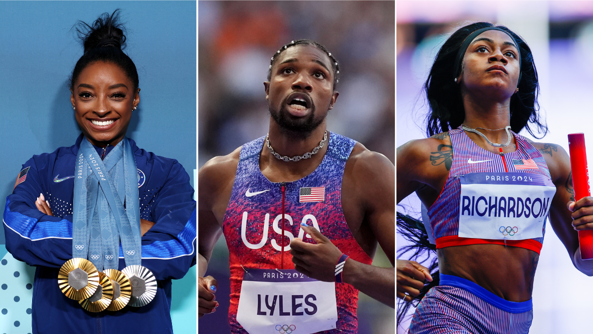 Black Athletes Who've Earned Medals At 2024 Paris Olympics | On Air with  Ryan Seacrest