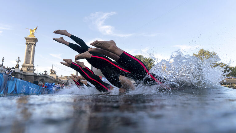 Marathon Swimming - Olympic Games Paris 2024: Day 14