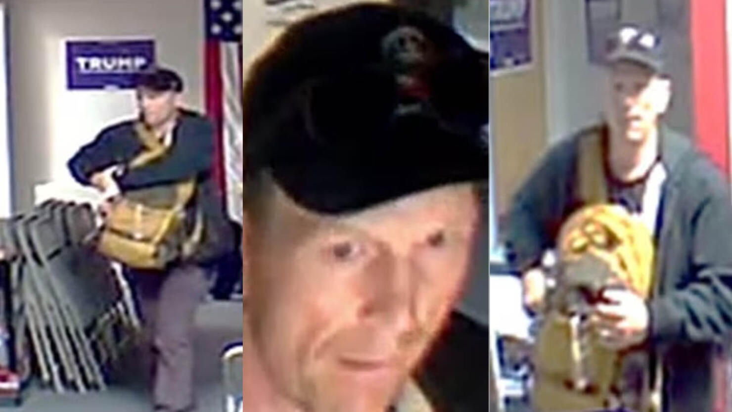Man breaks into Trump campaign office