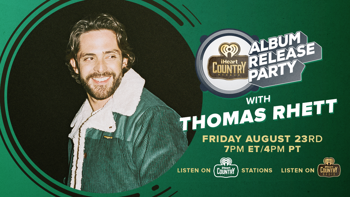 Celebrate Thomas Rhett's New Album 'About A Woman': How To Stream | iHeart