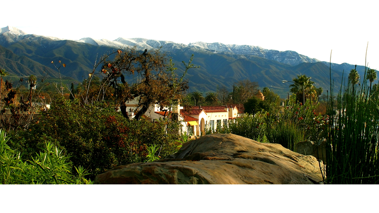 Ojai With Snow