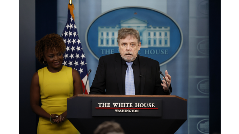 Actor Mark Hamill Visits The White House